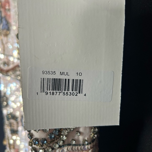 Mac Duggal 93535 NWT Evening Sequin/Beaded Floral Midi - Picture 16 of 16